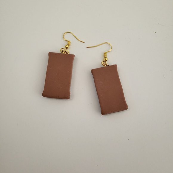 Fashion Jewelry M&M's Chocolate Candy Dangle Drop Earrings - Picture 9 of 9
